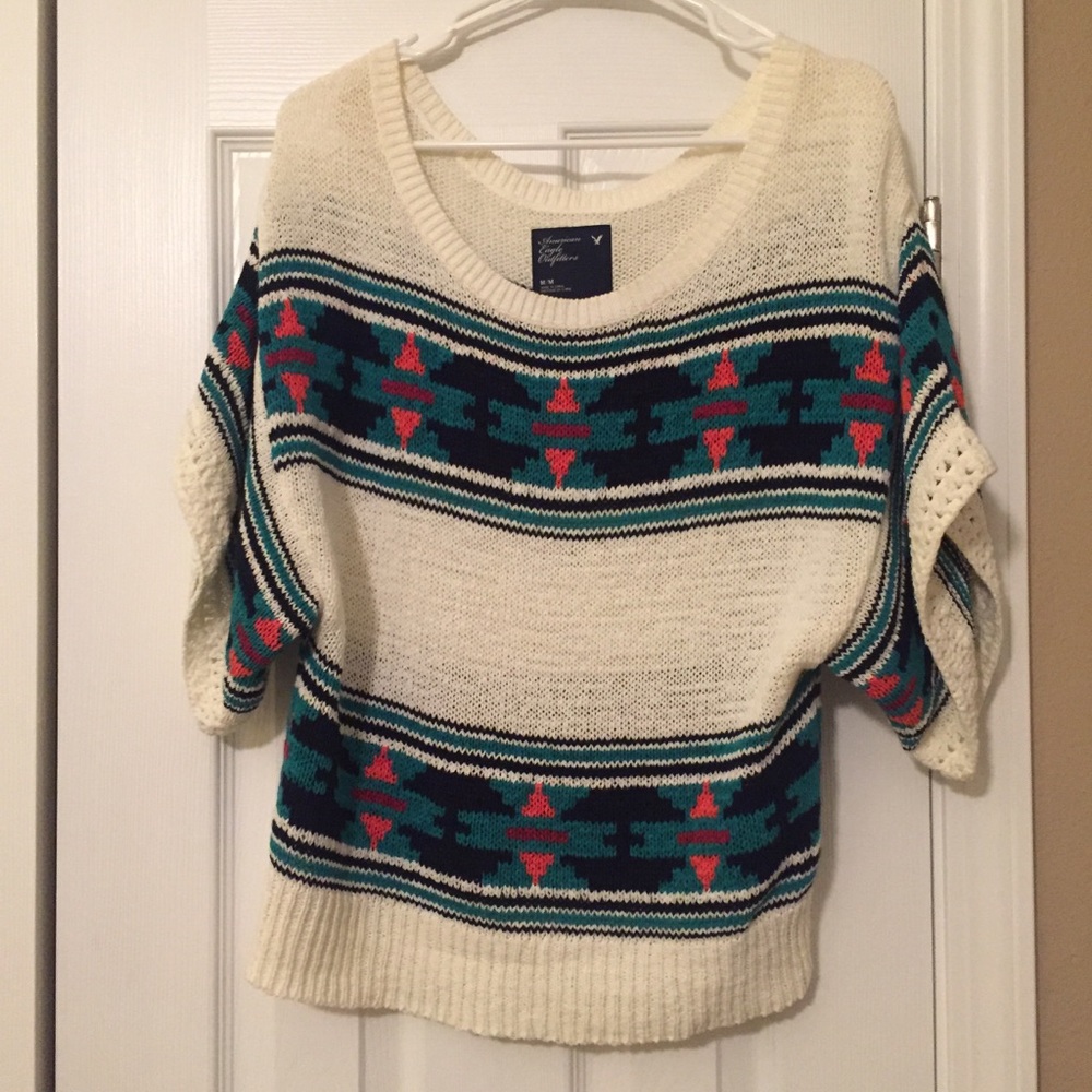 American Eagle Aztec Knit Sweater